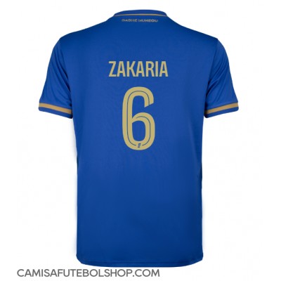 Camisa de time de futebol AS Monaco Denis Zakaria #6 Replicas 2º Equipamento 2025-26 Manga Curta Camisa de time de futebol AS Monaco Denis Zakaria #6 Replicas 2º Equipamento 2025-26 Manga Curta